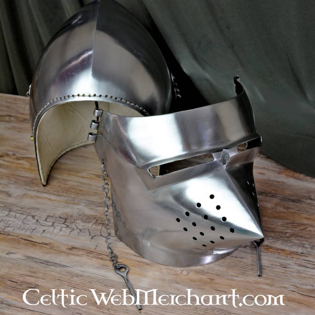 Schweinsnasen Bascinet, 2 mm (battle-ready)