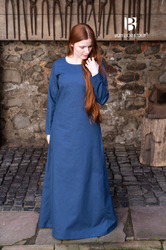 Vestido medieval Freya, azul