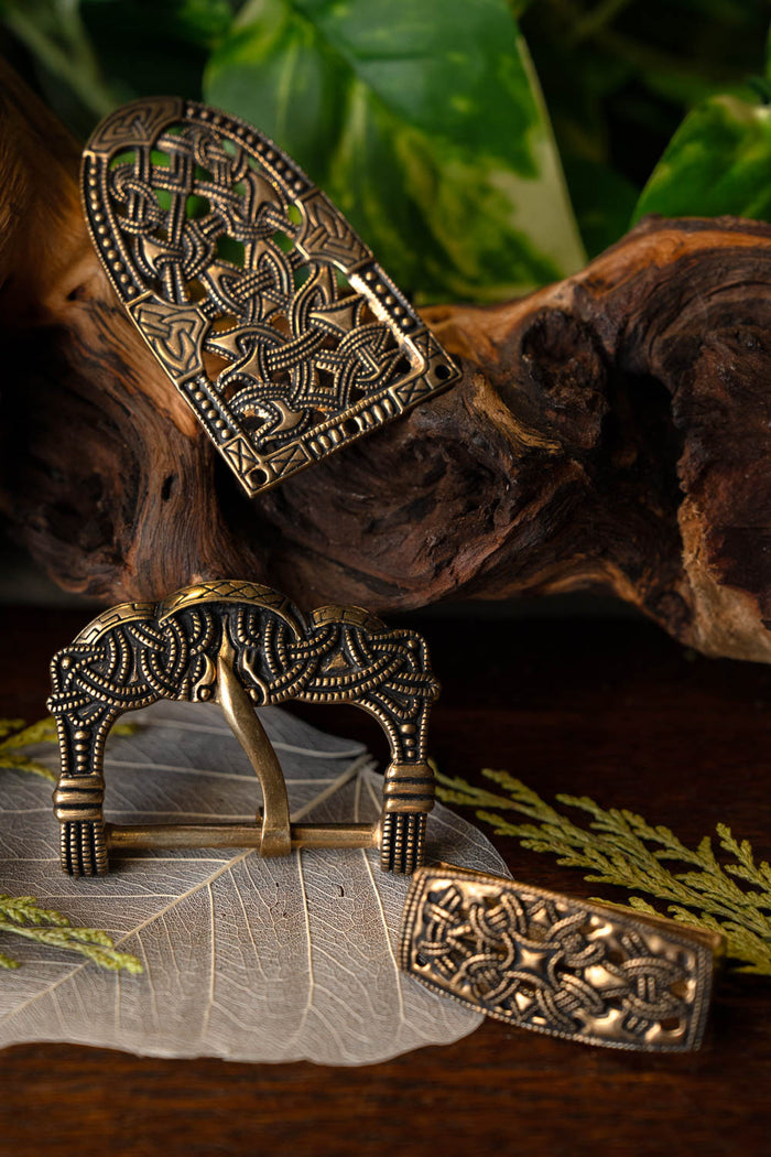 Gokstad riembeslag brons