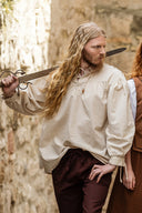 Hertugskjorte, creme