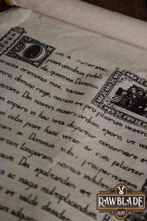 Mittelalterliche Buchrolle