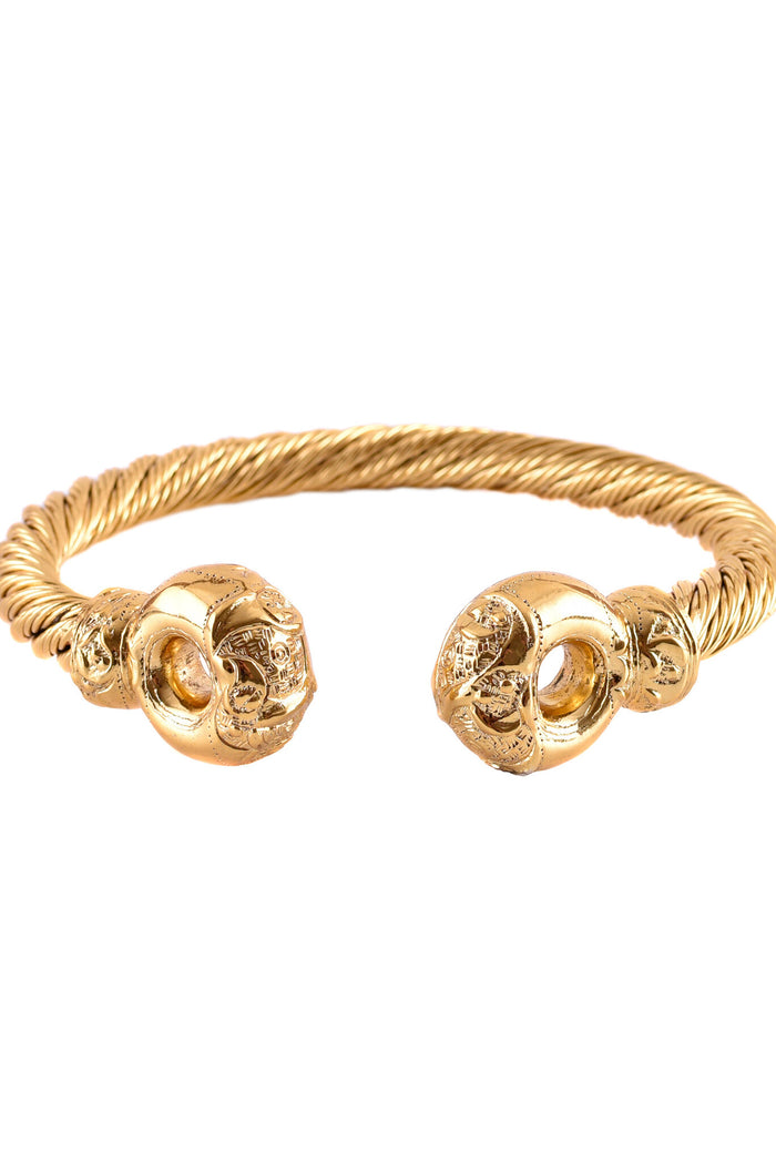 Réplique du torque de Snettisham, laiton