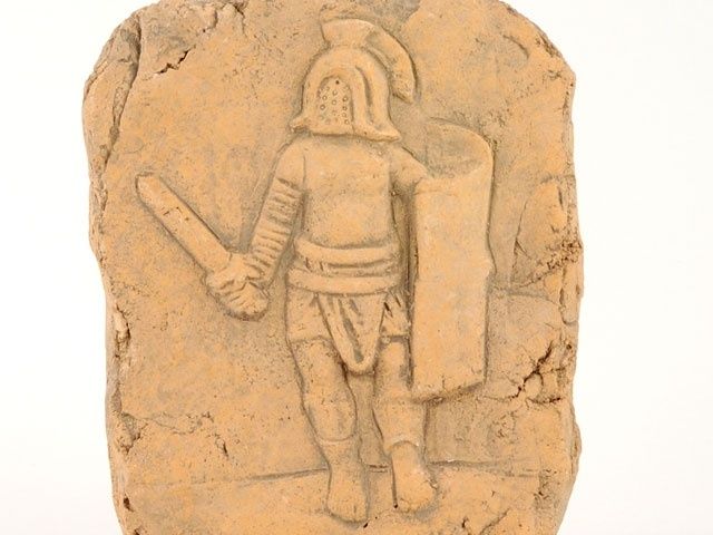 Gladiator reliëf