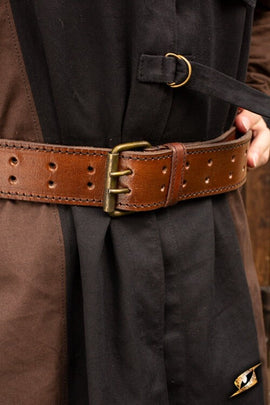 Ring belt, 120 cm, brown