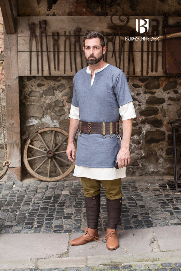 Viking tunic Aegir, gray