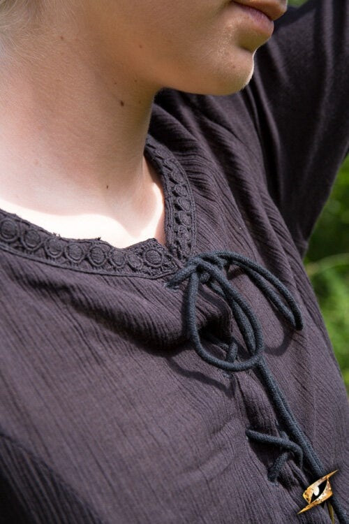 Cotehardie Isobel, zwart