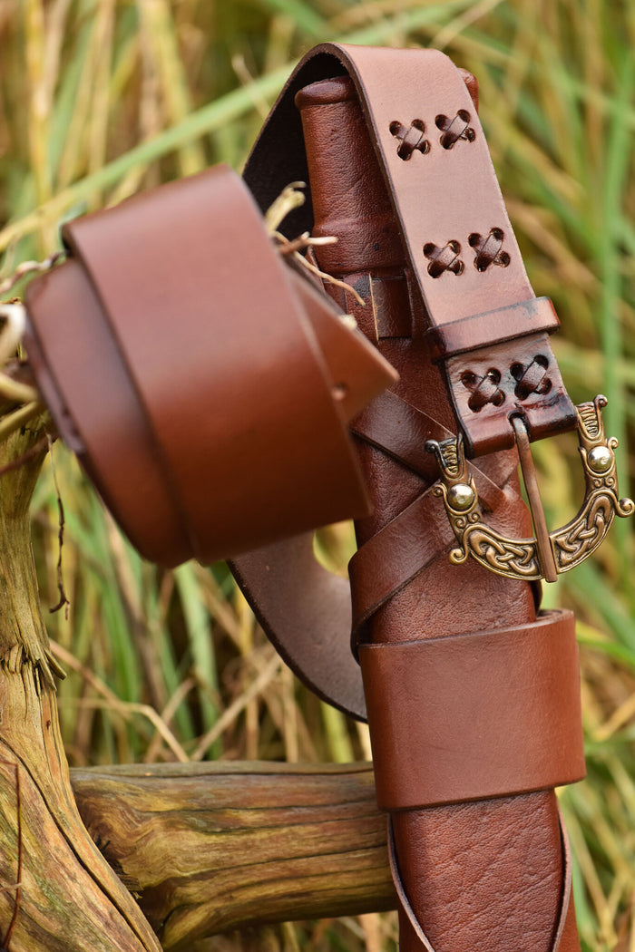 Pochwa do wikińskiego miecza Ulfberht, długa