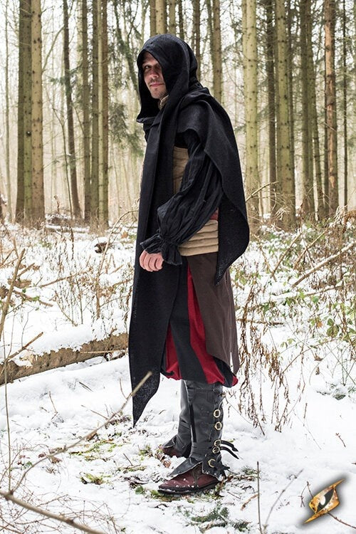 Hood Assassins Creed, black