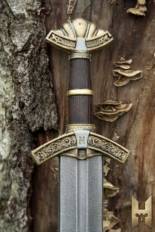 LARP sword Dreki Gold 85 cm
