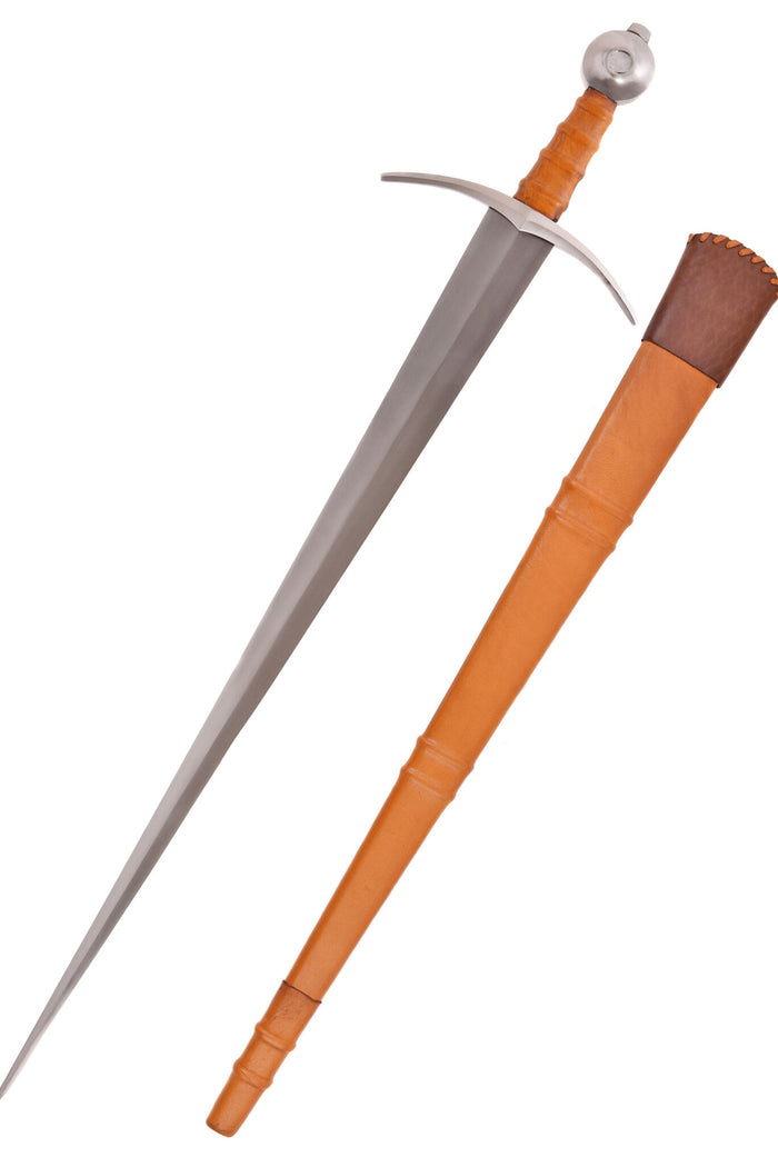 Mittelalterliches Schwert Comte de Nieuwerkerke, 14. Jahrhundert, halbscharf