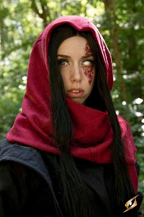 Huva Assassins Creed, röd