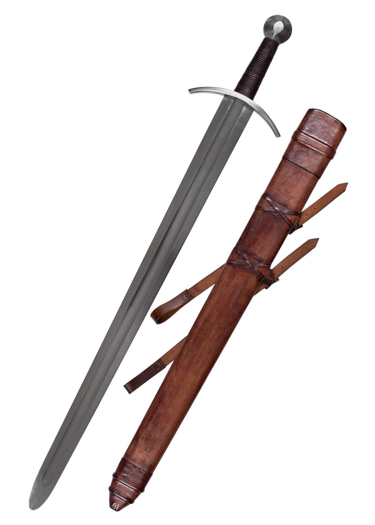 13e eeuws kruisvaarderszwaard, bot (battle-ready)