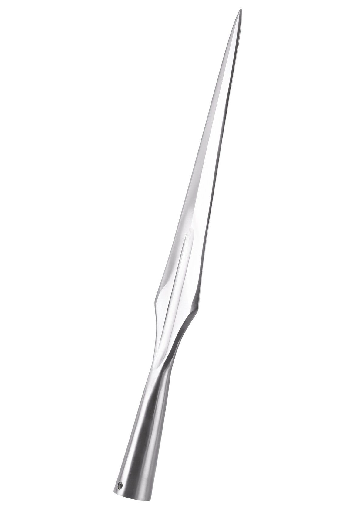 Middeleeuws speerpunt met bloedgoot, ca. 43,5 cm, semi-scherp