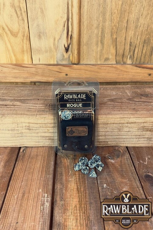 Dice bag with dice set, Rogue