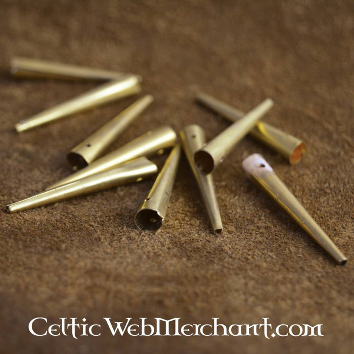 Końcówki sznurowadeł (agletsy), zestaw 10 szt.