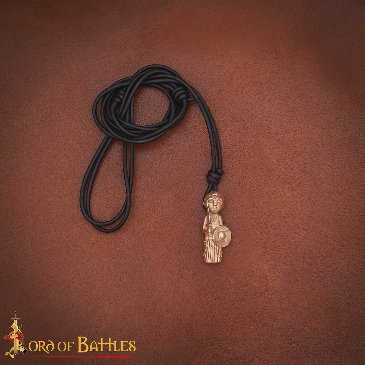 Vikingský amulet Valkyry z Hårby, bronz