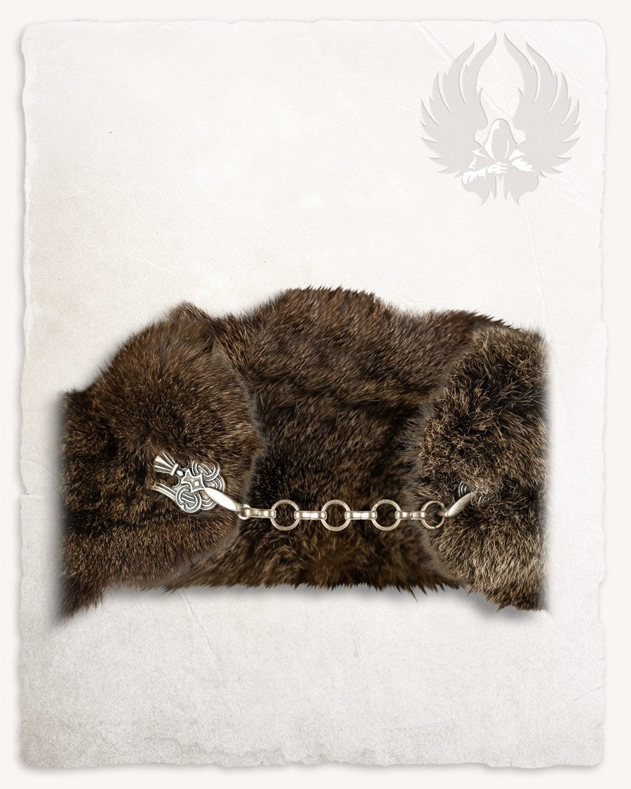 Fur collar Sven, brown