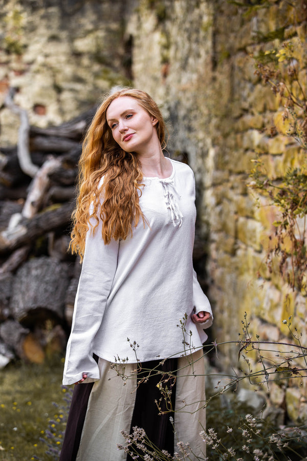Renaissance blouse Sofia, wit