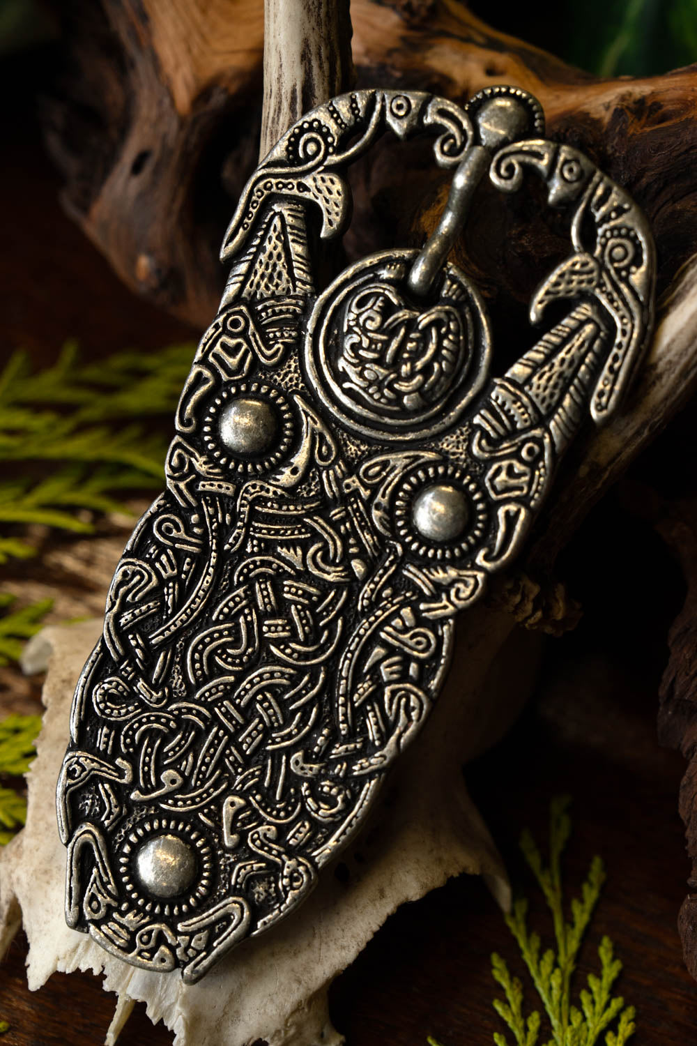 Sutton Hoo bæltespænde, forsølvet