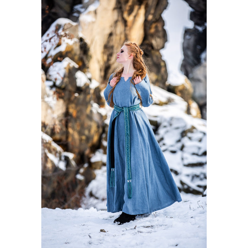 Viking riem Caja, blauw, 235 cm