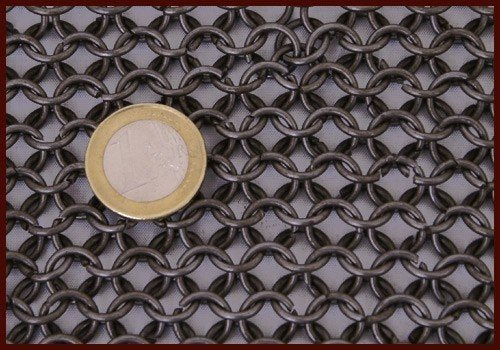 Haubergeon, unvernietet, Federstahl, 8 mm