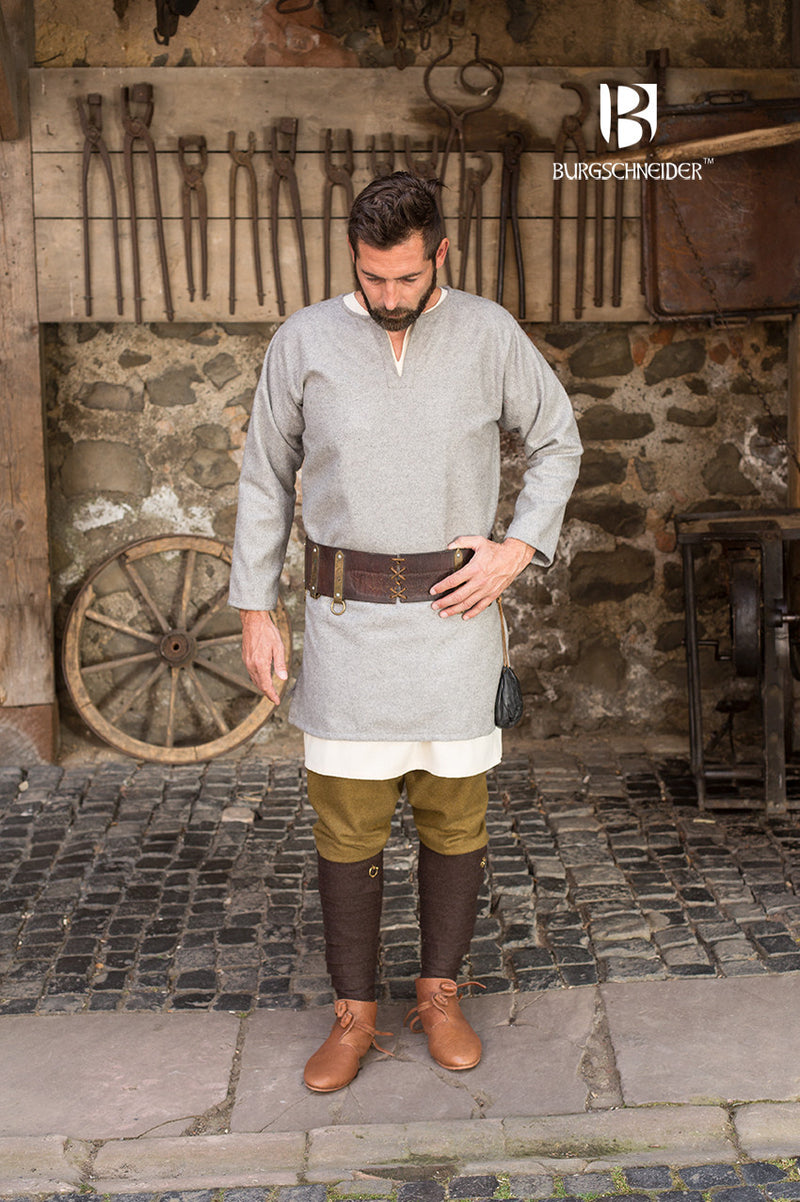 Tunika Lodin, grå, uldblanding