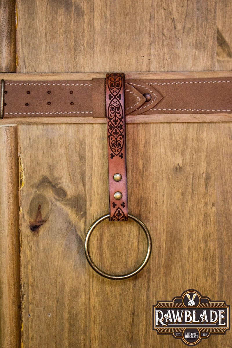 Uchwyt pierścieniowy Lancaster – brązowy