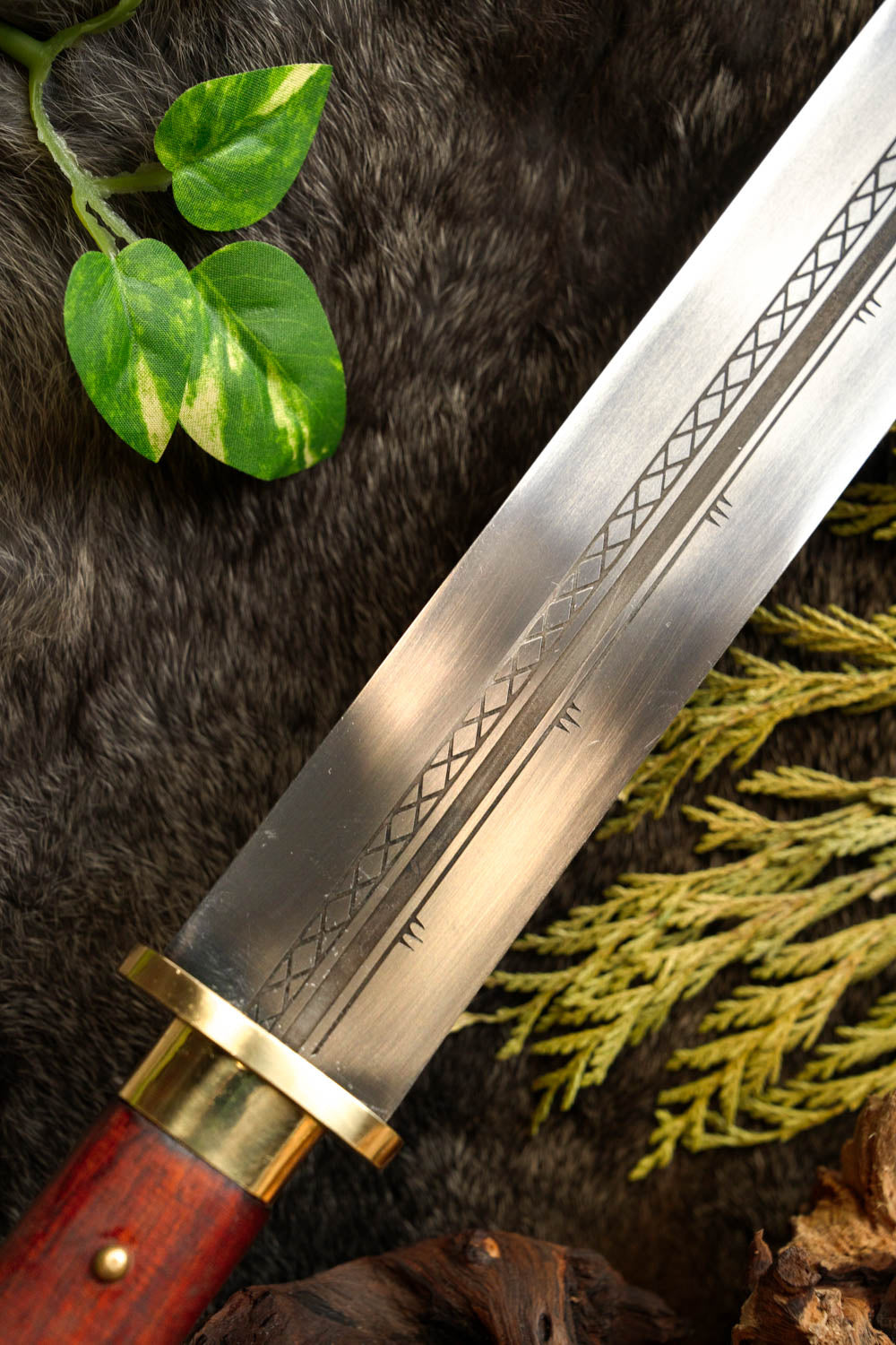 Anglosaxisk sax British Museum, halvvass