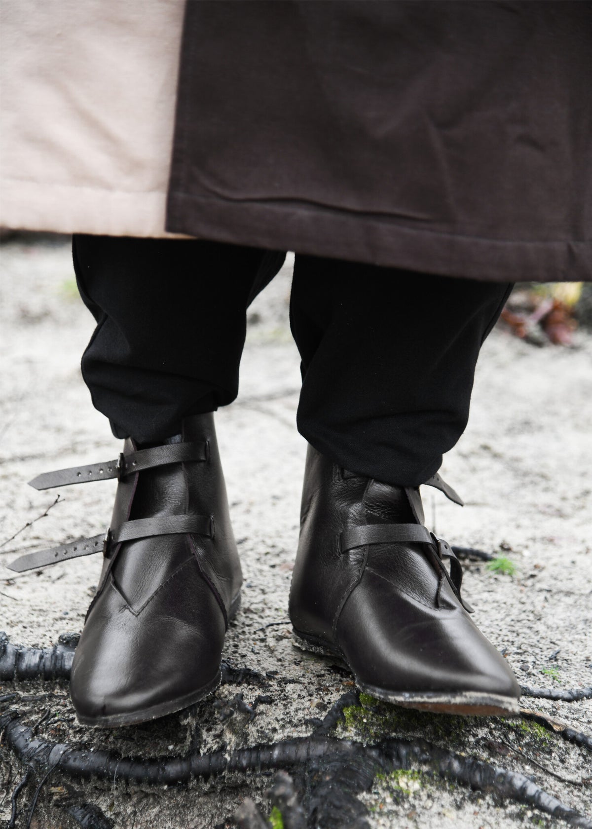 Middelalderlige ankelstøvler, 1250–1500