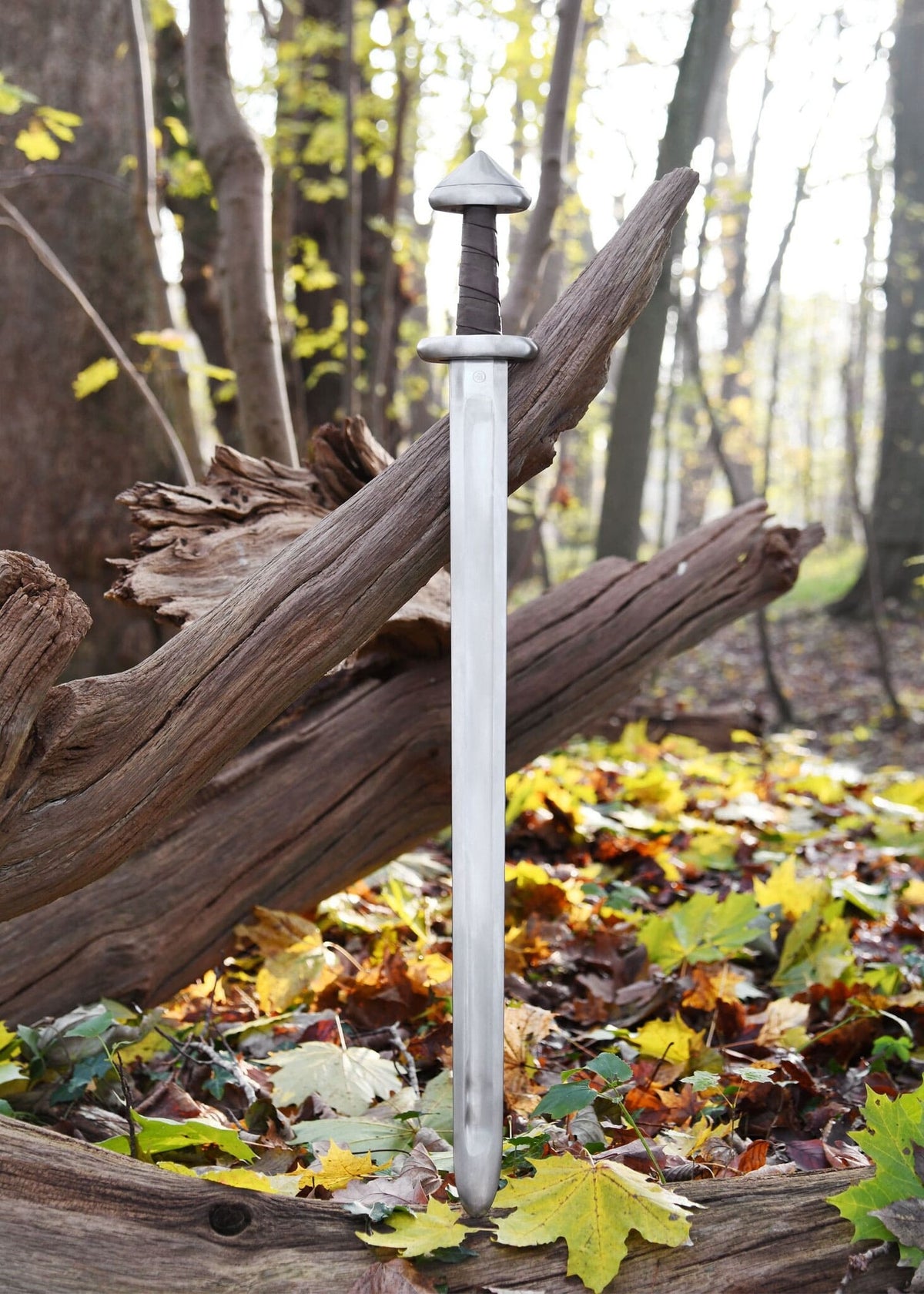 Vikingzwaard Petersen H, lang, bot (battle-ready)