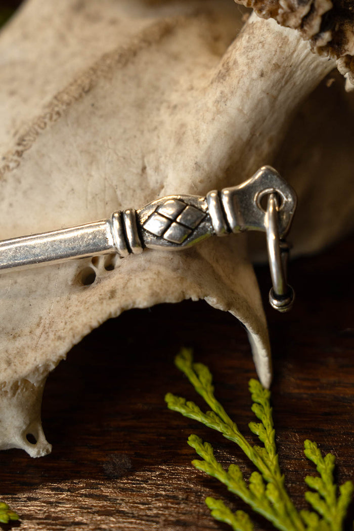 Szpikulec Birka, posrebrzany