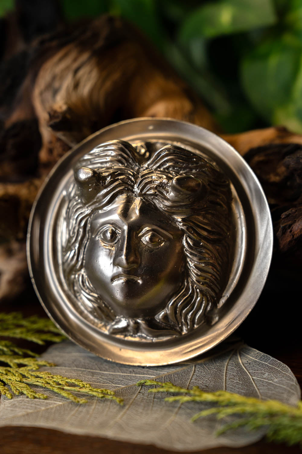 Large Roman phalera Medusa