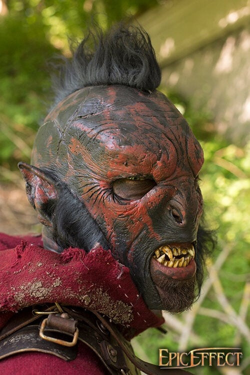 Vörös Ork maszk