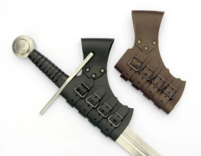 Svärdhållare från 1400 talet, brun