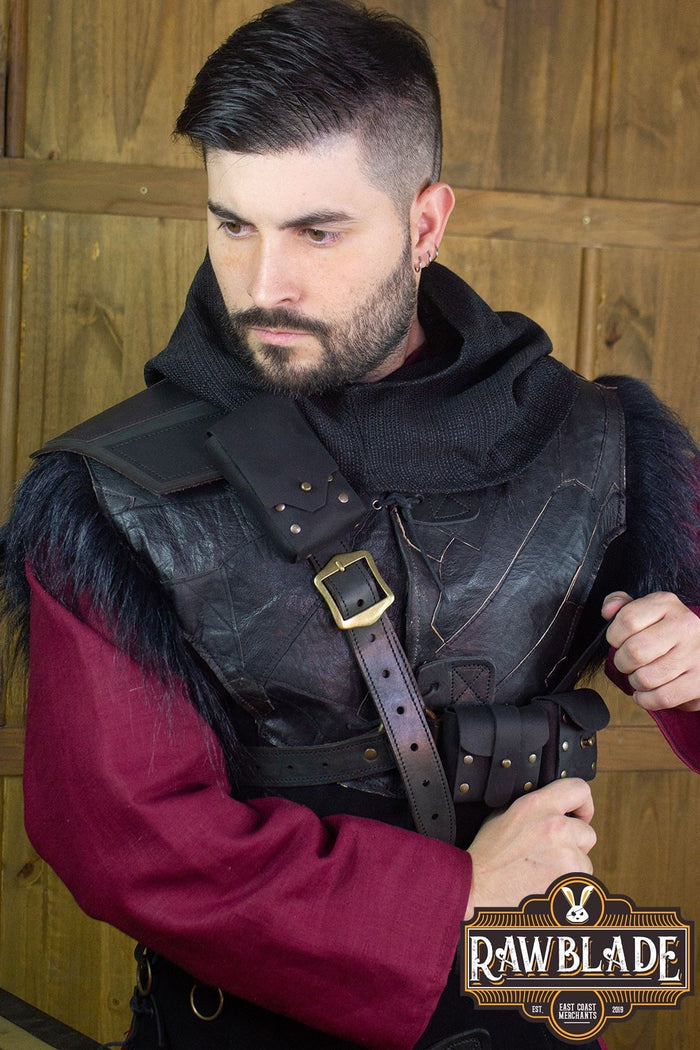 Rogue Harnes met zakjes - zwart