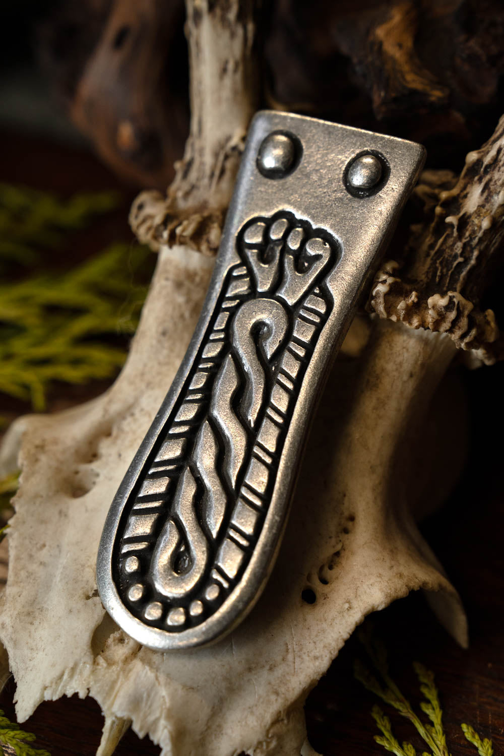 6th-7th century Alamanic belt fitting