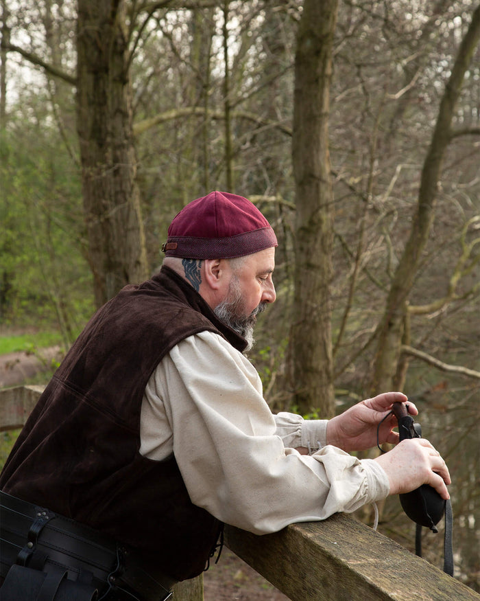 Viking sapka Ivar, bordó