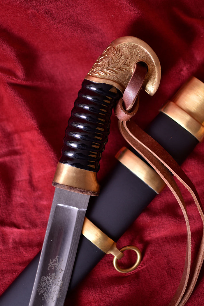 Sabre shashka, afiado