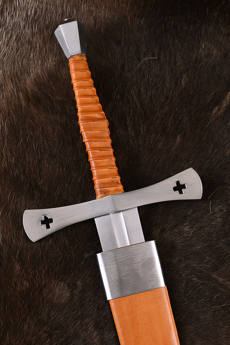 Långsvärd Shrewsbury från 1400 talet, halvvass