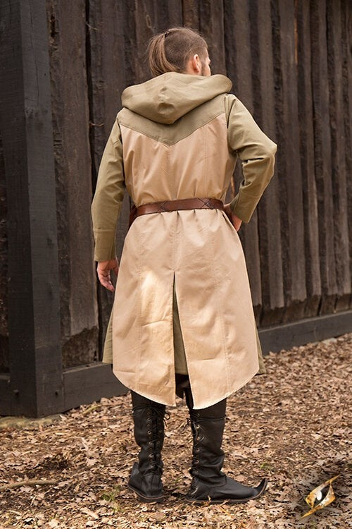 Kamizela bez rękawów Assassin’s Creed, zielono-piaskowa