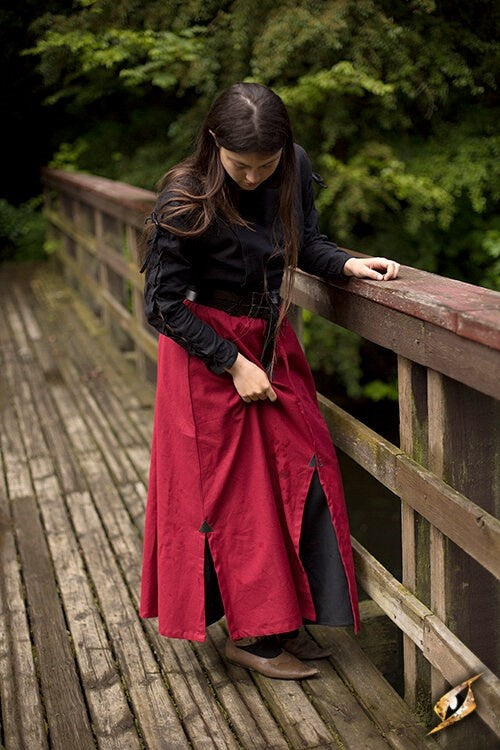 Jupe de combat, rouge