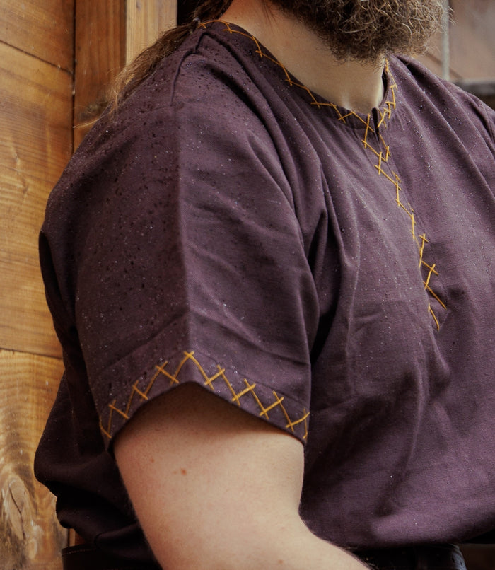 Korte Viking tuniek Harbard, bruin