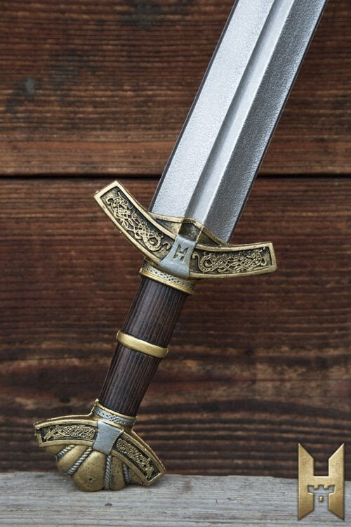 LARP sword Dreki Gold 85 cm