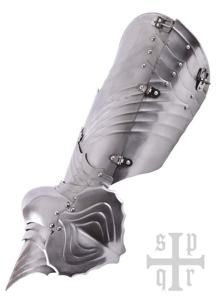 Gotiske cuisses, lårpanser, 1,6 mm