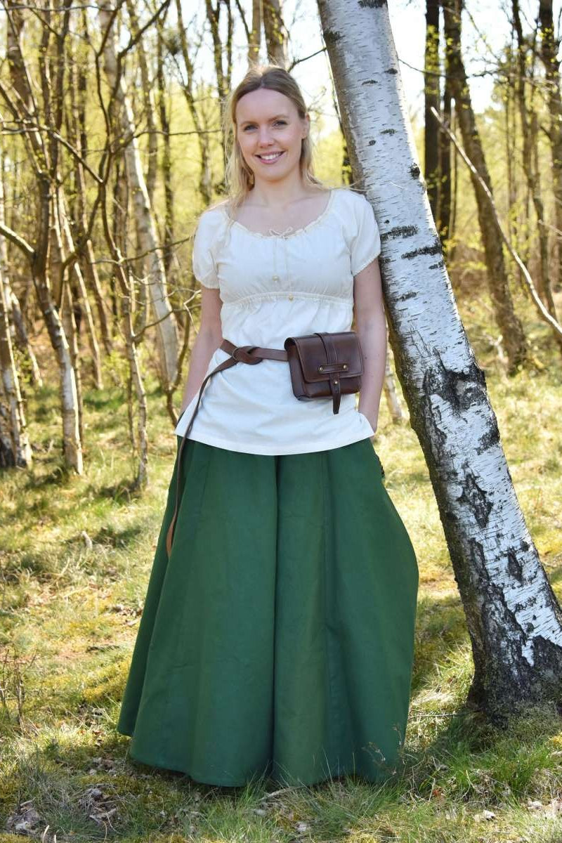 Mittelalterlicher Rock Melisende, grün