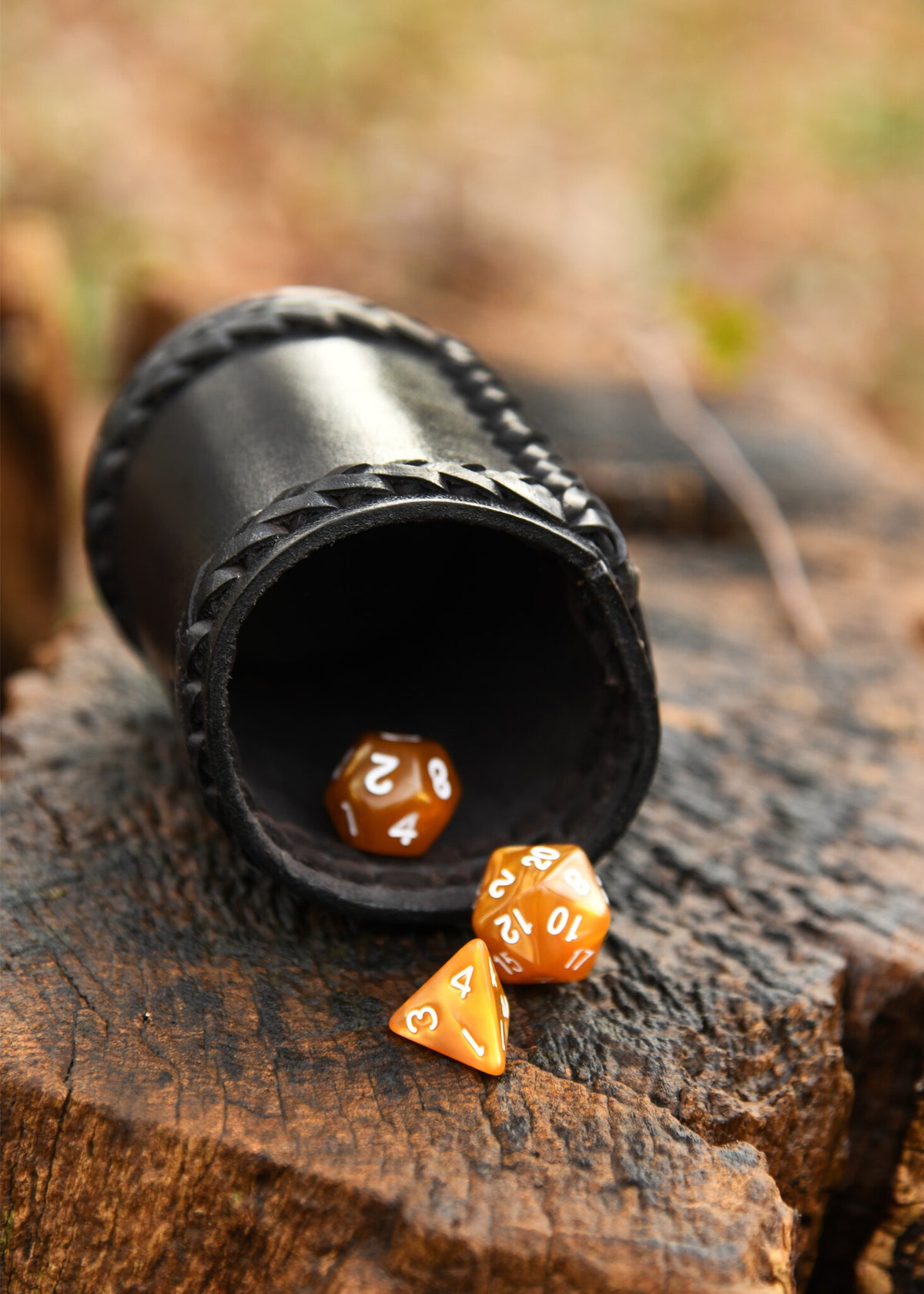 Mjolnir dice cup, black