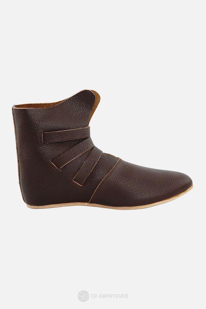 Ankle boots Ulrich, medieval, brown