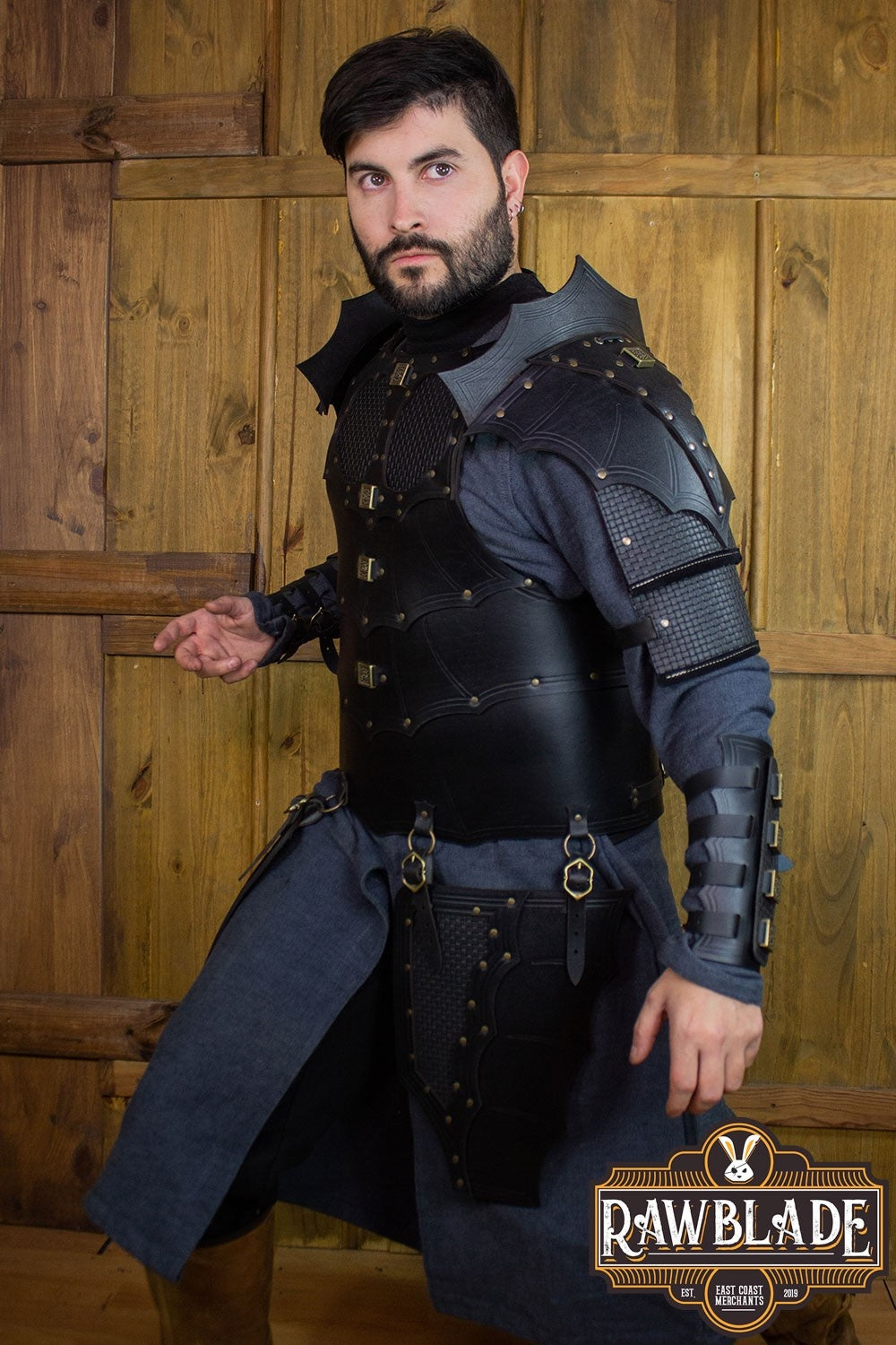 Edekan Pauldrons - Black