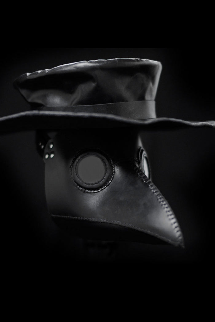 Set de médecin de la peste, noir