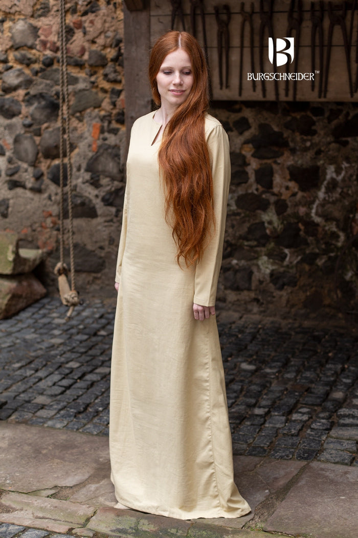 (Early) medieval dress Elisa, natural